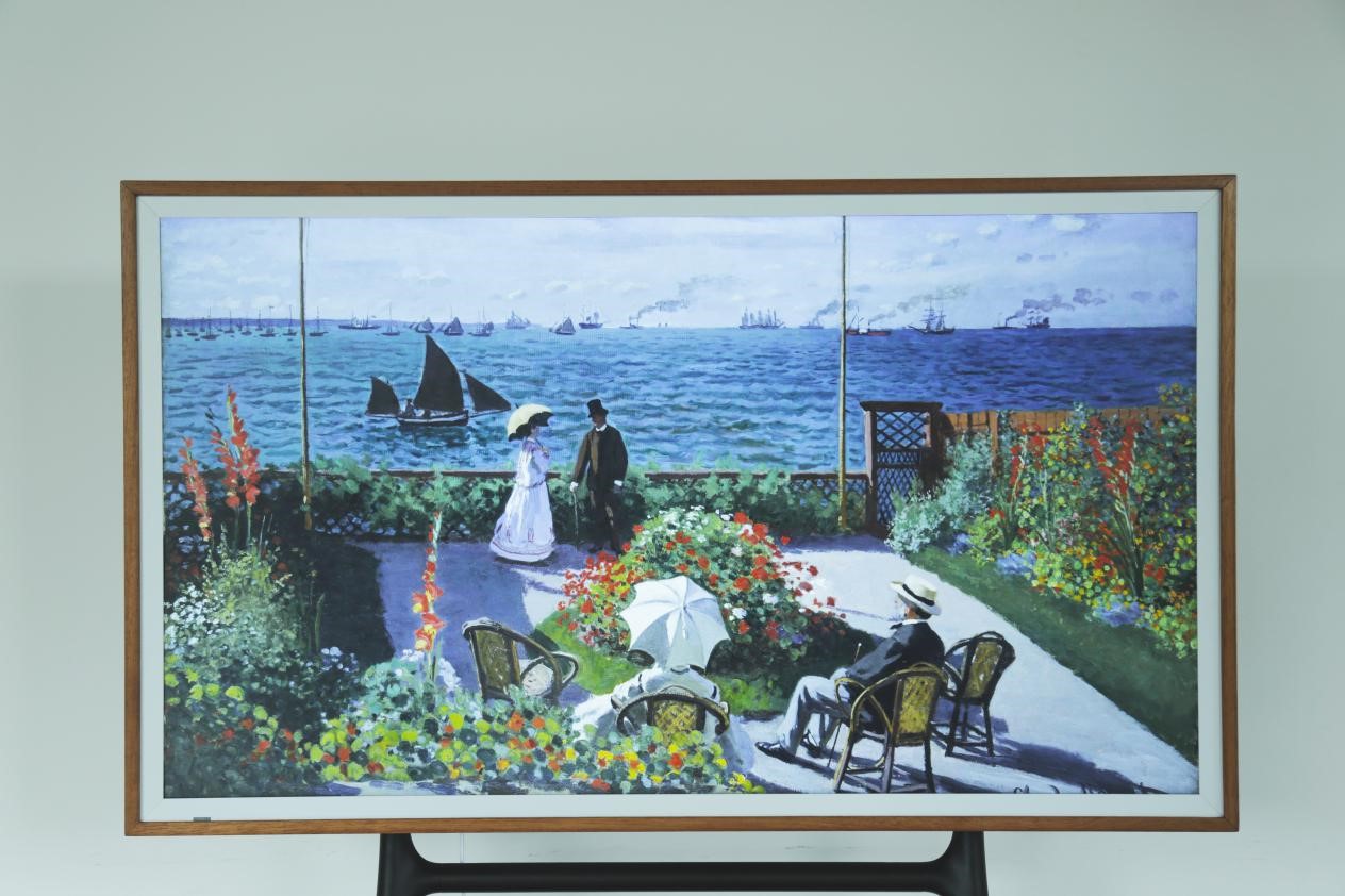 BOE画屏数字艺术内容加持,海量素材供客户选用