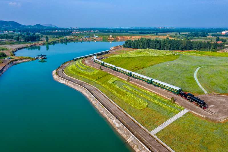 图为唐山迁安金岭矿山公园。迁安金岭矿修复项目组供图