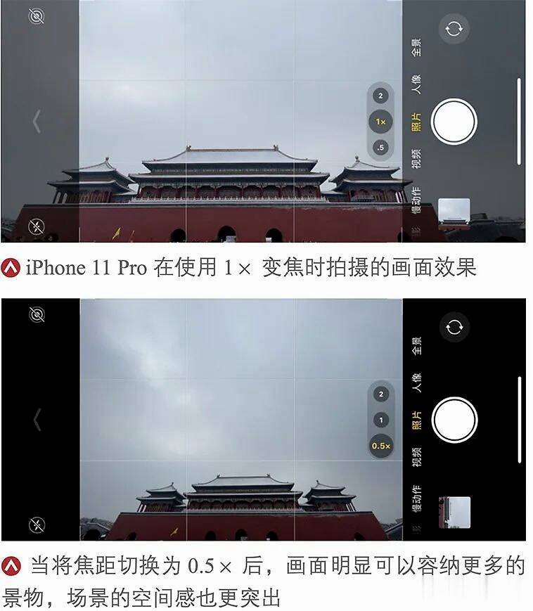防忽悠,搞懂光学、数码、混合变焦的区别,学会用手机长焦与超广角拍大片__凤凰网