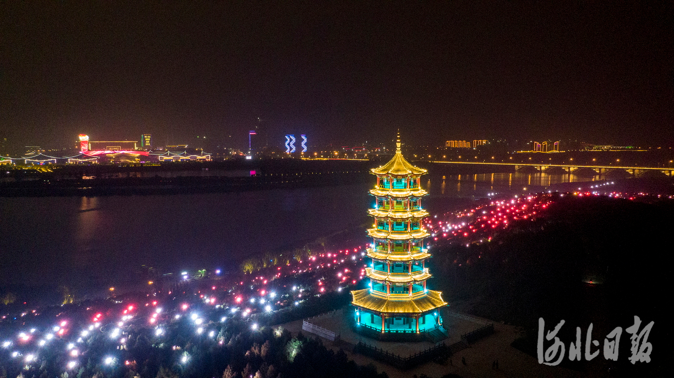 石家庄夜晚可玩的景点图片