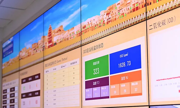 来！感受下敦煌石窟文物保护的高科技