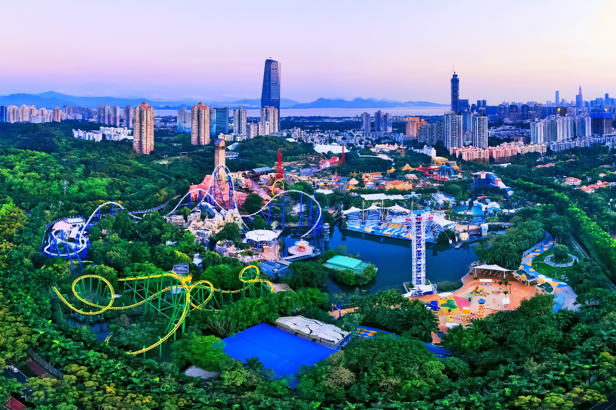 推出了中国民俗文化村,深圳世界之窗,深圳欢乐谷,oct-loft华侨城创意