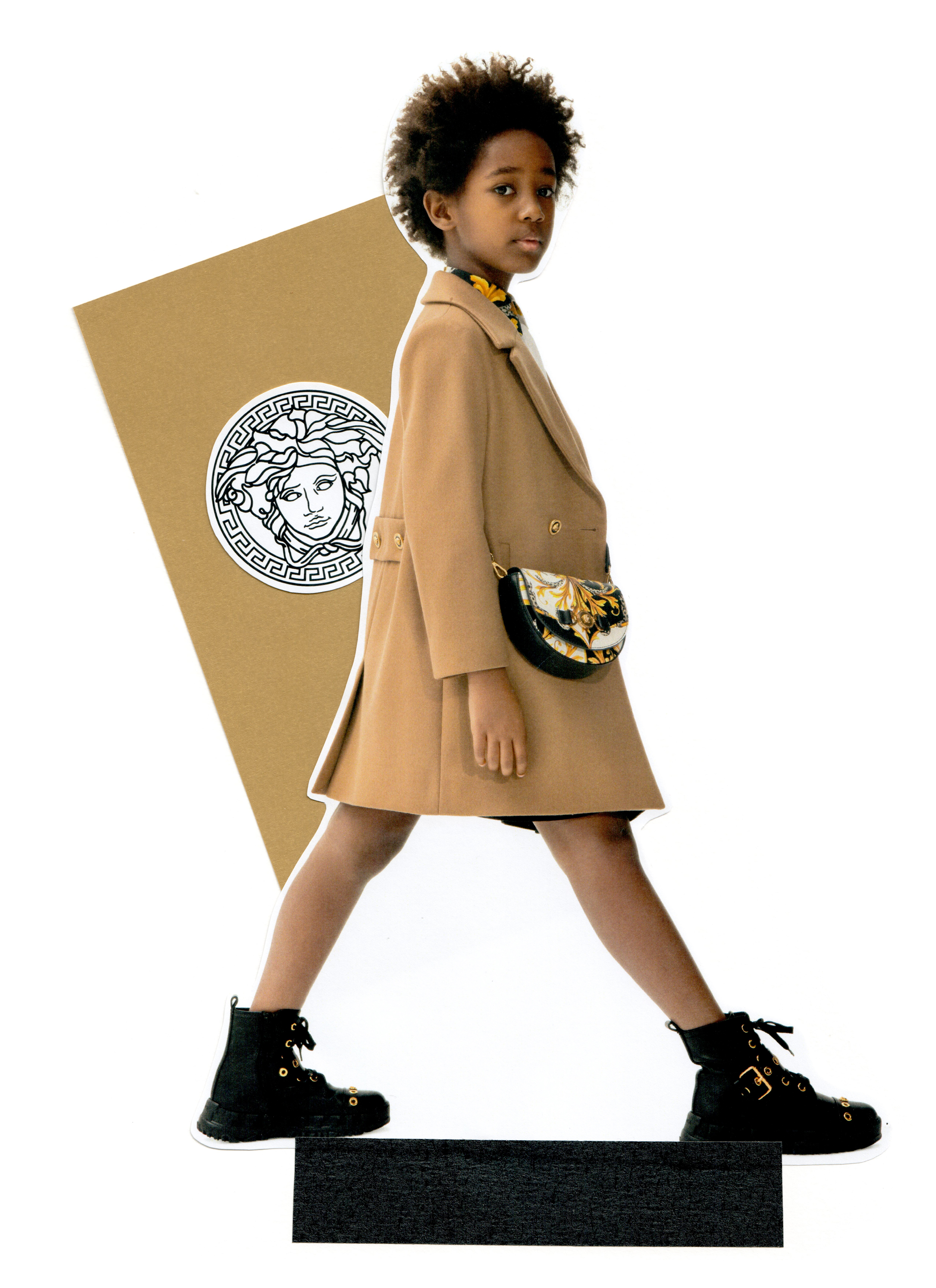 versace 2020秋冬童装系列