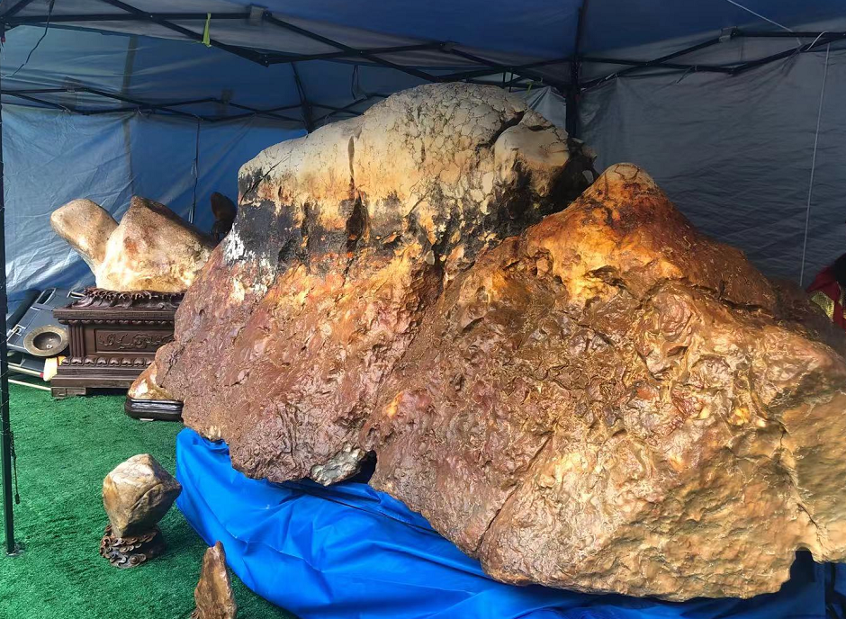 奇石珠宝等你来赏，十五大街古玩城奇石珠宝展开幕