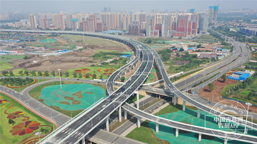 31日22时长春东部快速路南延长线提前开放交通
