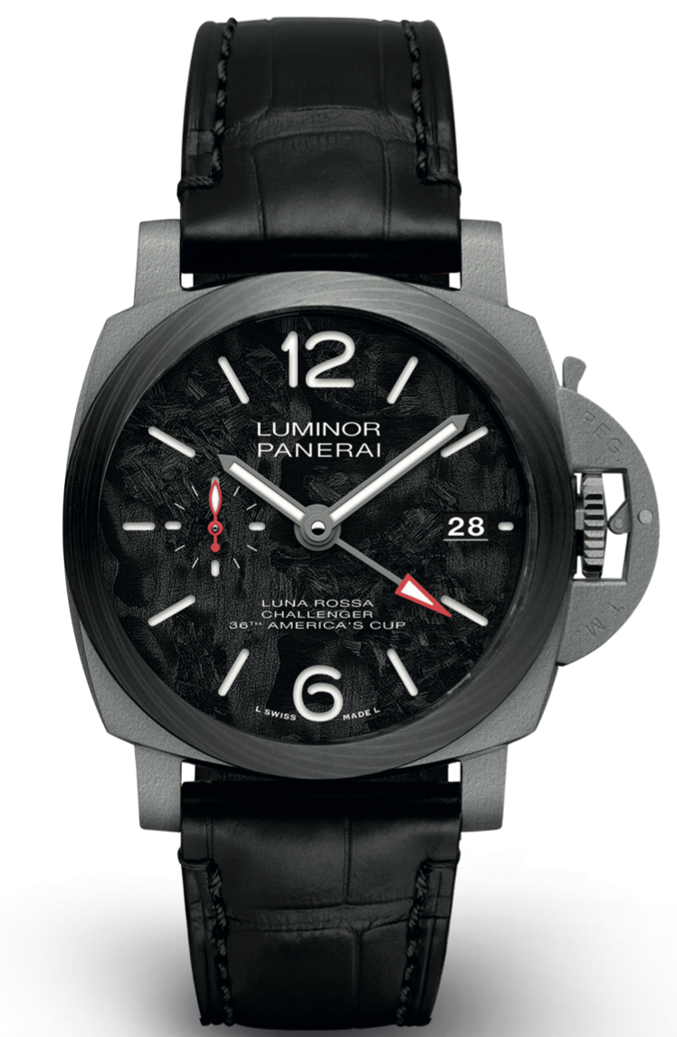 沛納海LUMINOR LUNA ROSSA GMT 廬米諾系列兩地時(shí)腕表