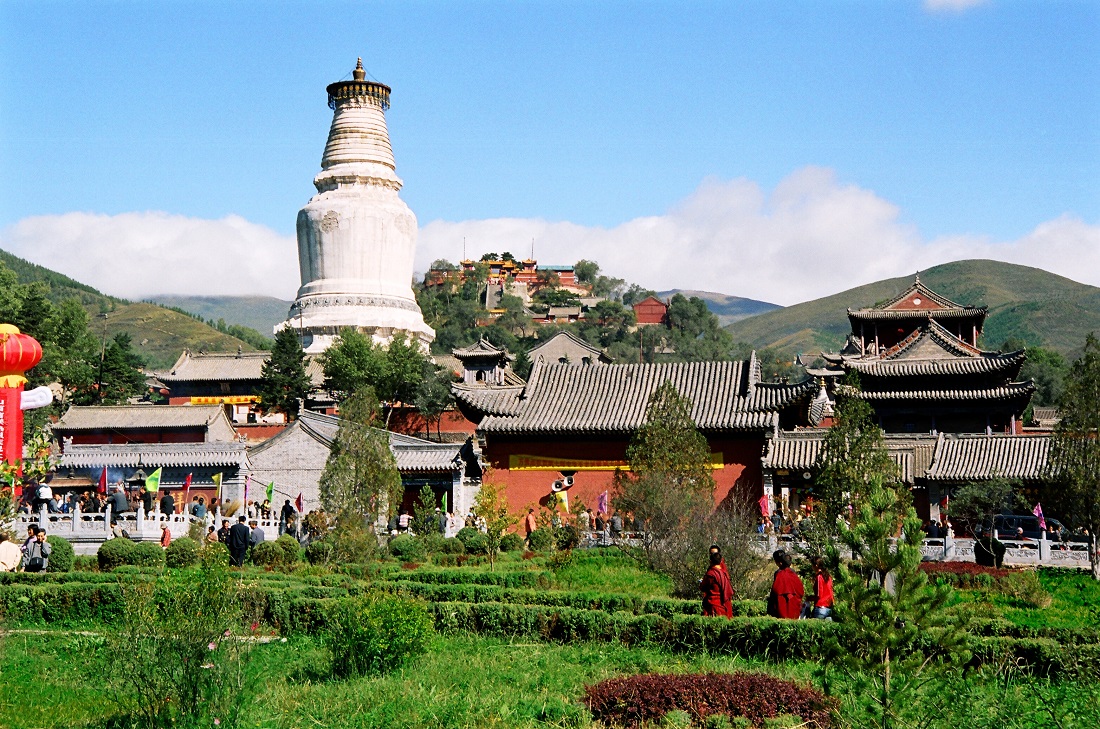 图为忻州五台山景区