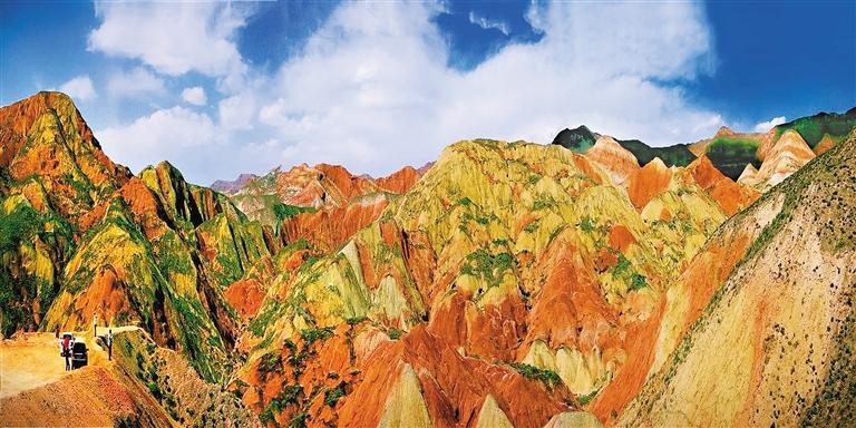 兰州树屏丹霞景区景观 照片均为贺双建 摄