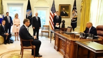 塞尔维亚总统:我在和特朗普交谈中捍卫了