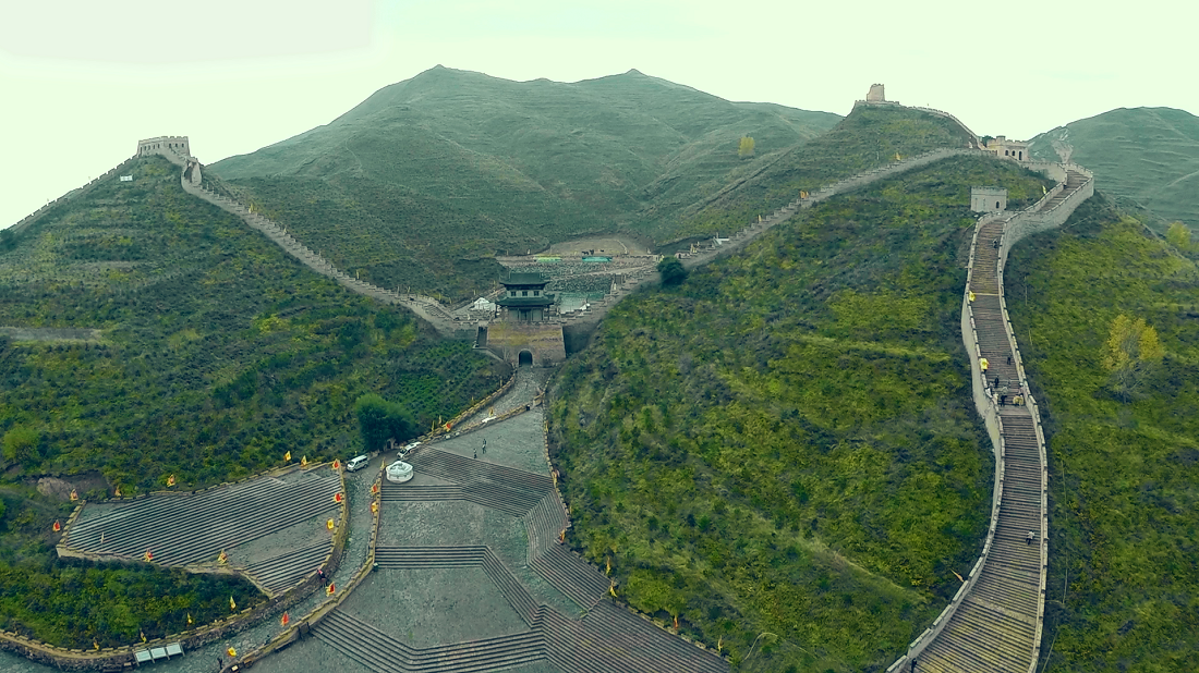 图为忻州雁门关景区