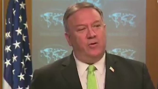 蓬佩奥精心设局“碰瓷”《人民日报》 赵立坚发出拷问