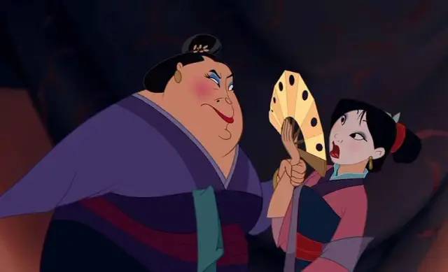 1998,动画片《花木兰》