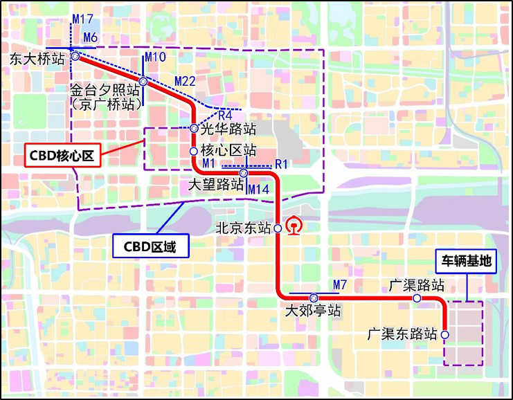 北京地铁28号线可研报告获批全路线9个站点5座换乘全公布