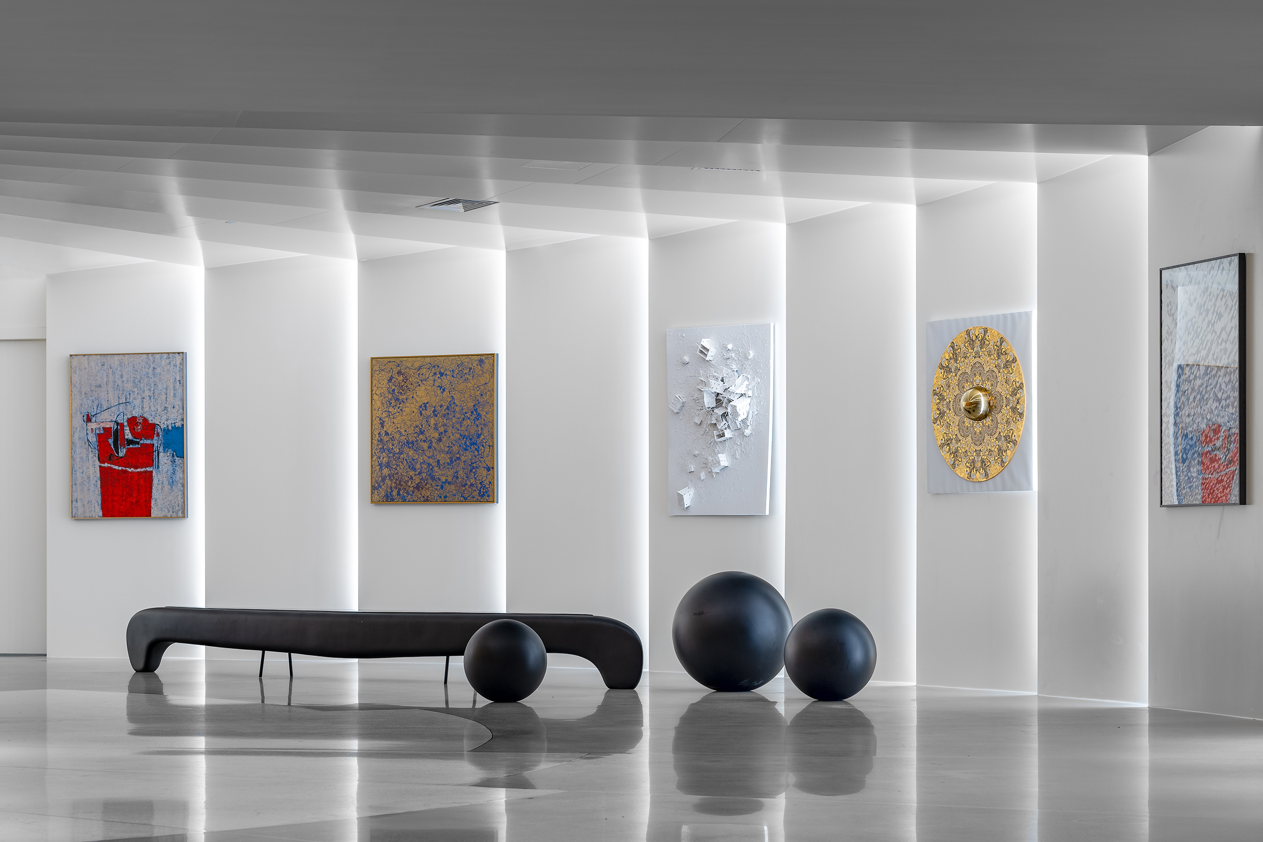 台湖售楼中心:玫瑰花下的艺术客厅