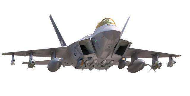 韓國(guó)自主研發(fā)的韓國(guó)KF-X戰(zhàn)機(jī)
