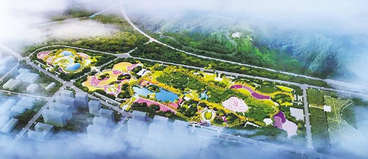 兰州植物园二期规划效果图