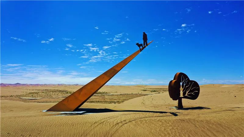 2020中国·民勤第三届沙漠雕塑创作营作品欣赏