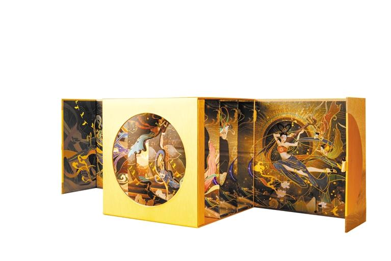 “飞天揽月”创意互动型月饼礼盒