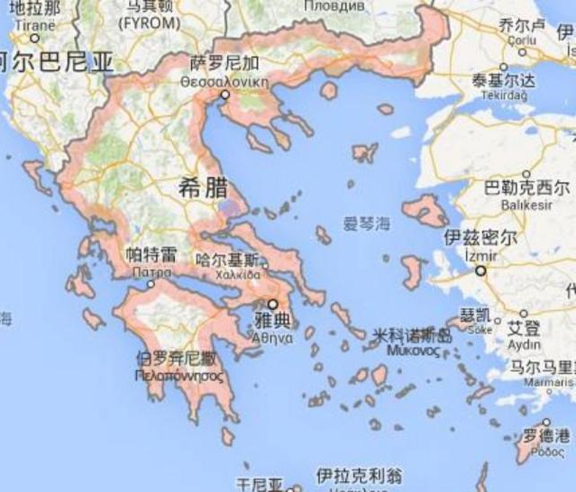 军情热点 正文仔细观察地图会发现,土耳其和希腊隔着爱琴海相望