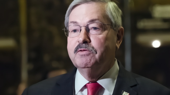 美媒美国驻华大使布兰斯塔德将辞职大选前离京