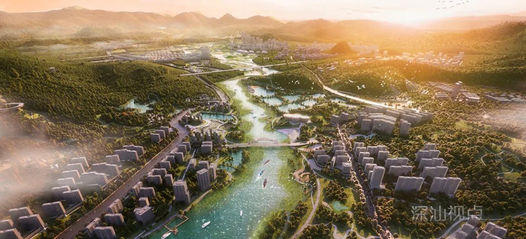 深汕合作区赤石河一河两岸规划设计国际咨询获胜方案揭晓