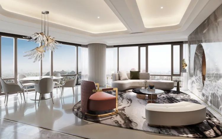 海天公馆在海岸边可以居住的艺术品中瞰见全球卓越城市生活