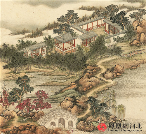 图1:咸丰九年莲池书院院长黄彭年夫人刘尹玉绘《寒绿轩》