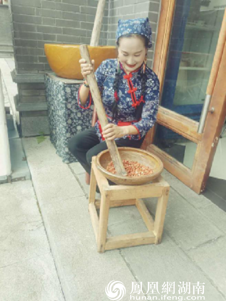 茶的香味是擂出来的