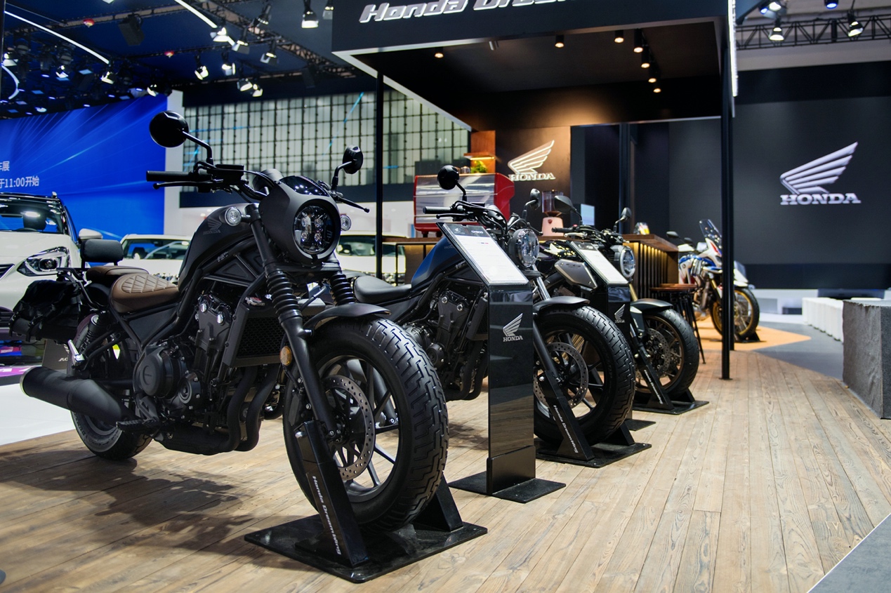 honda携新款摩托亮相2020北京车展 开启honda wing品牌新篇章