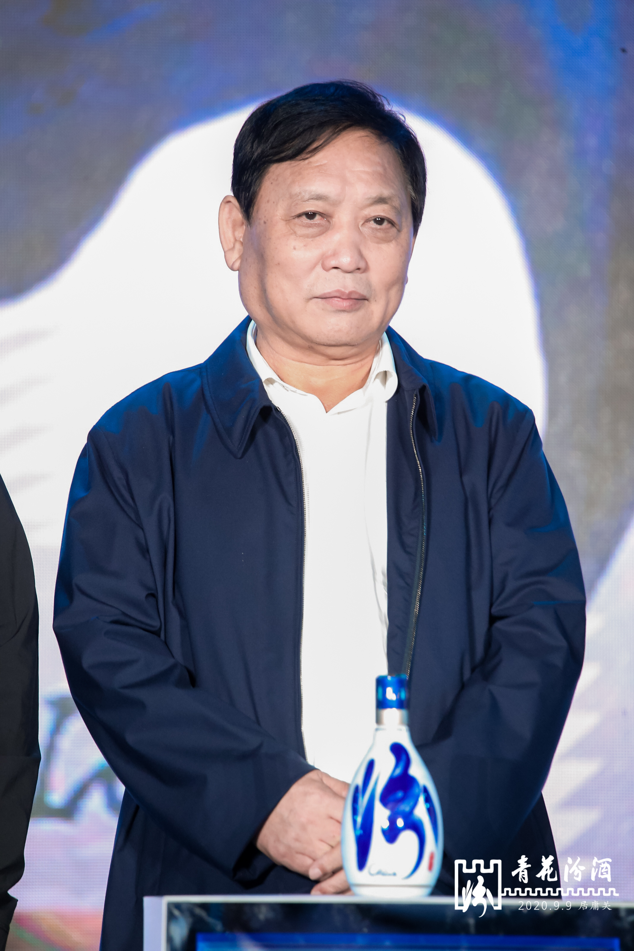 9月9日在长城居庸关召开的发布会上,山西汾酒董事长李秋喜提出,青花