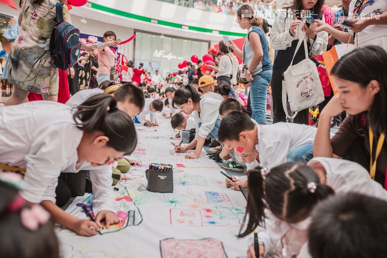 【共画同心圆,共祝祖国好】国庆百米画卷