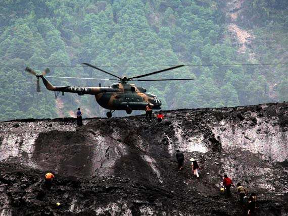 上一批米-171对中国人最深刻的记忆,就是汶川地震抢险救灾