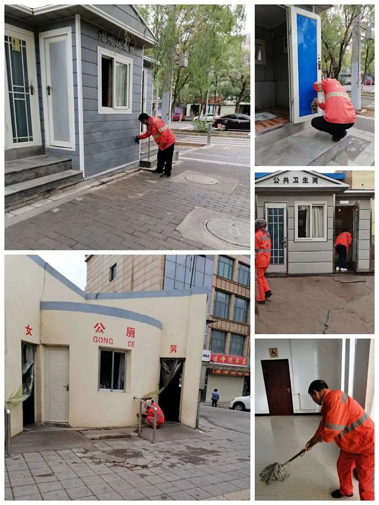 雨中守护者城市清道夫 金昌“橙色精灵”清淤忙