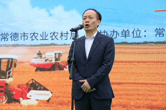 周德睿宣布庆丰收系列活动正式启动