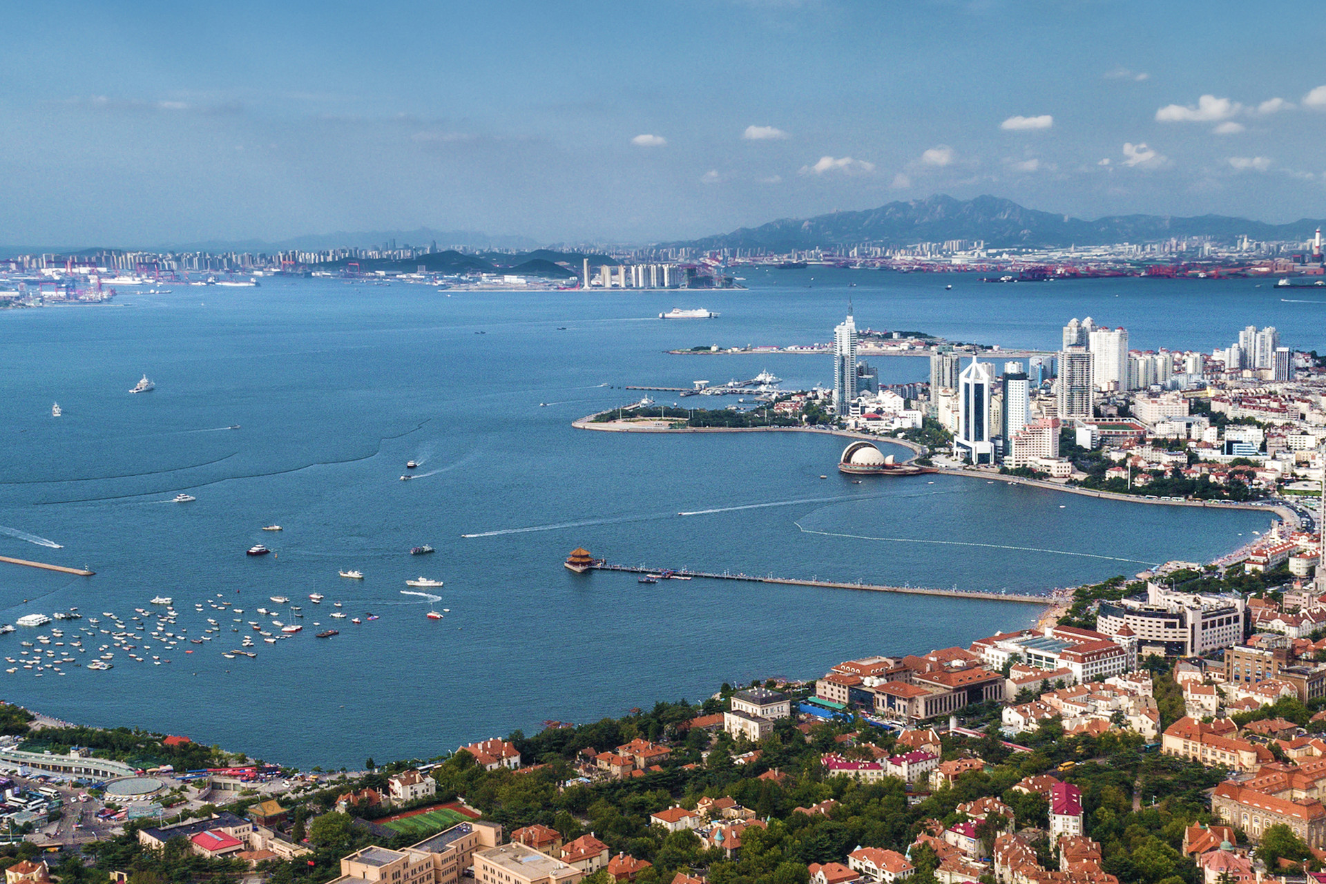 《乙丑夏五十二日重还青岛感赋》——康有为