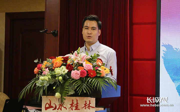广西新闻网总编辑、广西日报新媒体部主任宋春风致辞。