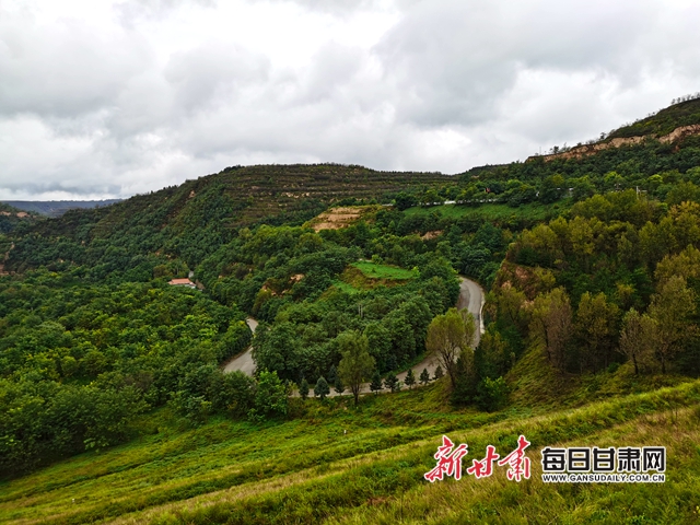 库区附近的青山