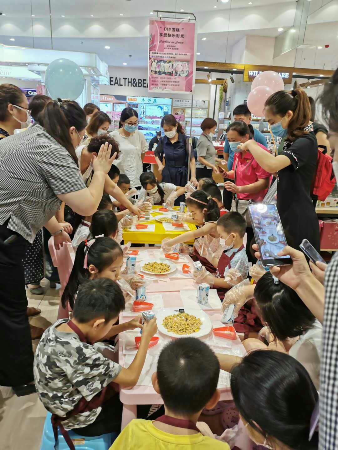 冰糕DIY活动照片