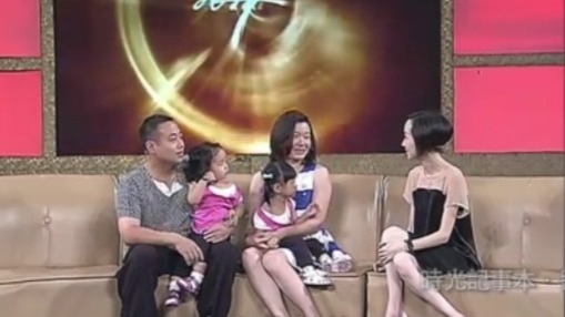刘国梁带双胞胎女儿做客鲁豫有约，两个女儿的名字都与夺冠有关！