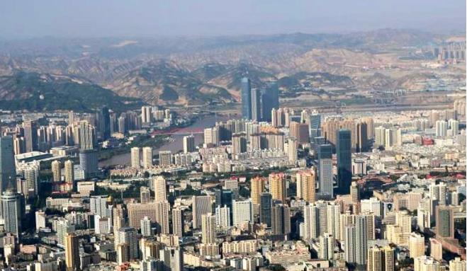 三台阁俯瞰城区