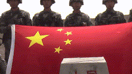 绝不会把领土守小了！西藏军区边防官兵界碑前告白祖国