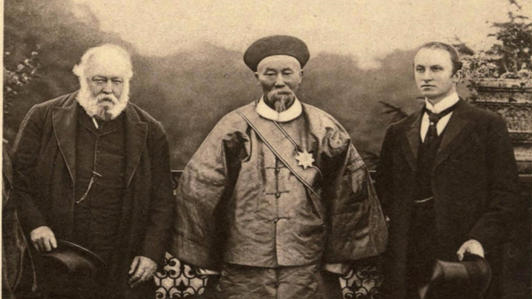 孙中山曾写信给李鸿章表达抱负，信上写了什么？