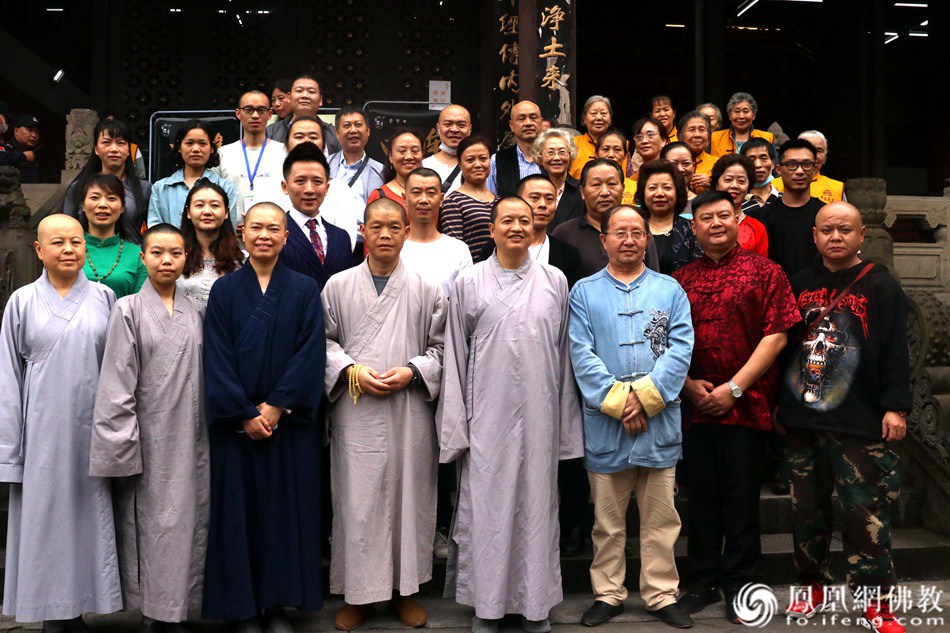 攝影:重慶華巖寺) 2020年9月30日下午14時,華巖寺佛教藝術館在弘法樓