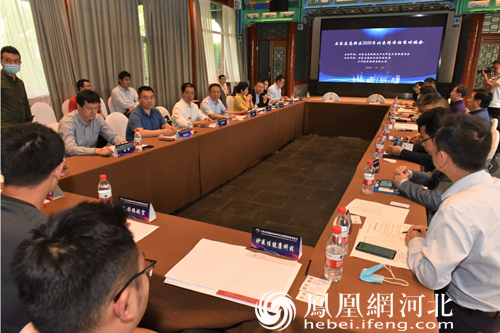 9月27日，石家庄高新区在北京召开精准招商对接会。（任全军摄）