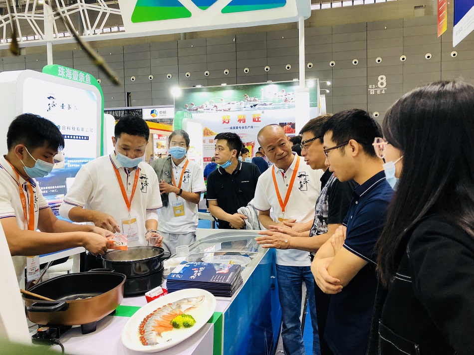 珠海国家农业科技园区组织企业参加2020第八届中国食材电商节