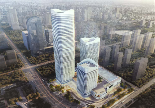 陕西国际体育之窗效果图