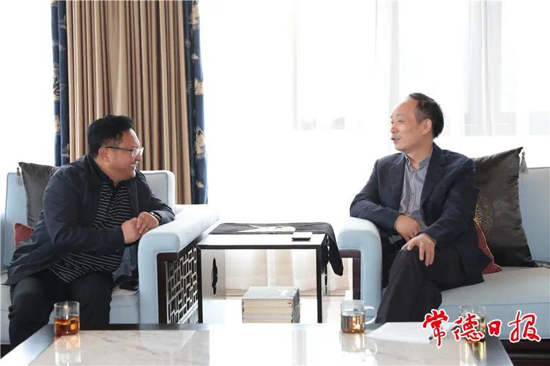 9月27日,市委书记,市人大常委会主任周德睿在长沙会见了西藏隆子县