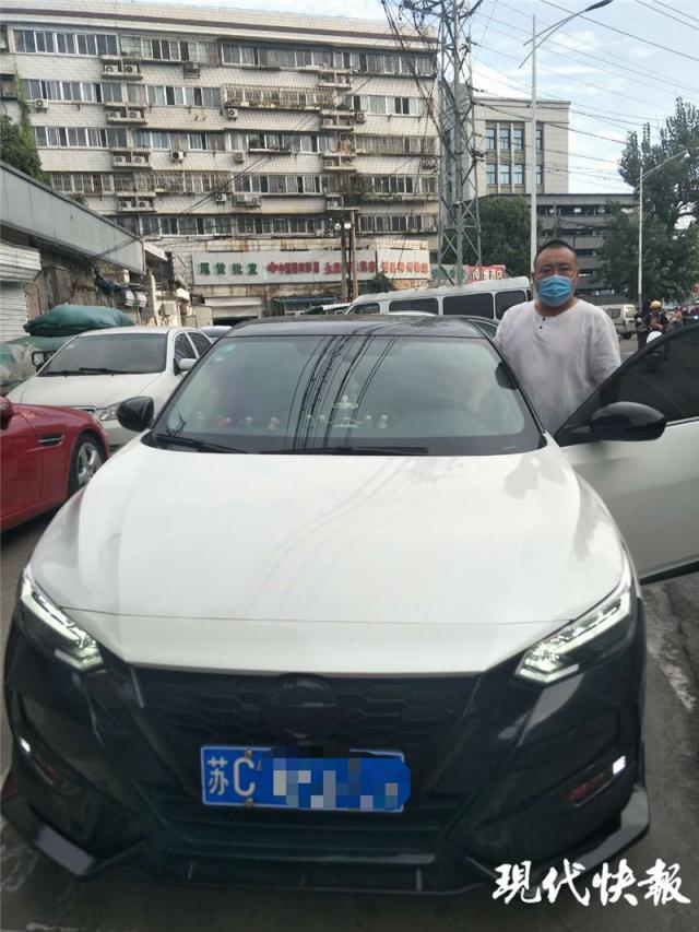 △网约车司机王鹏飞 通讯员供图