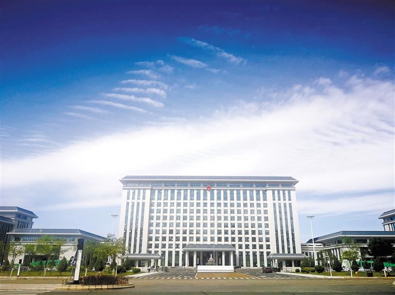 兰州新区管委会办公大楼