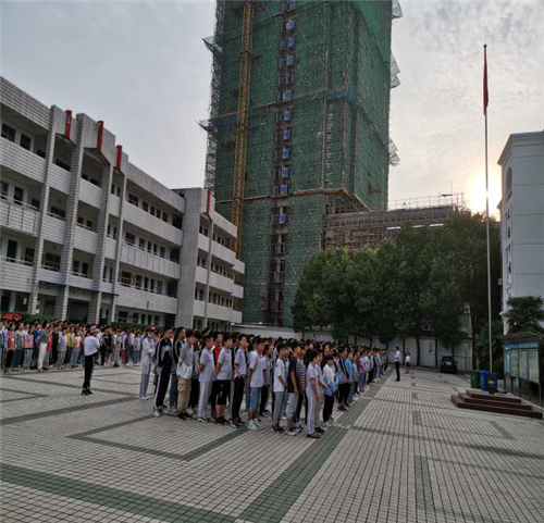 同讲普通话携手进小康来安五中开展丰富多彩推普周活动